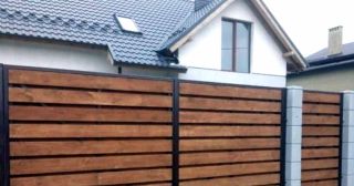 Купить распашные ворота деревянные Томск, цена от 2706 руб.