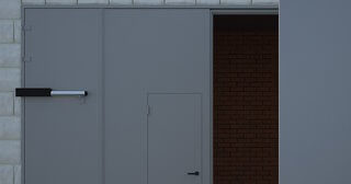 Купить противопожарные ворота под ключ Томск, цена от 5770 руб.
