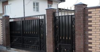 Купить распашные ворота кованные Томск, цена от 4749 руб.
